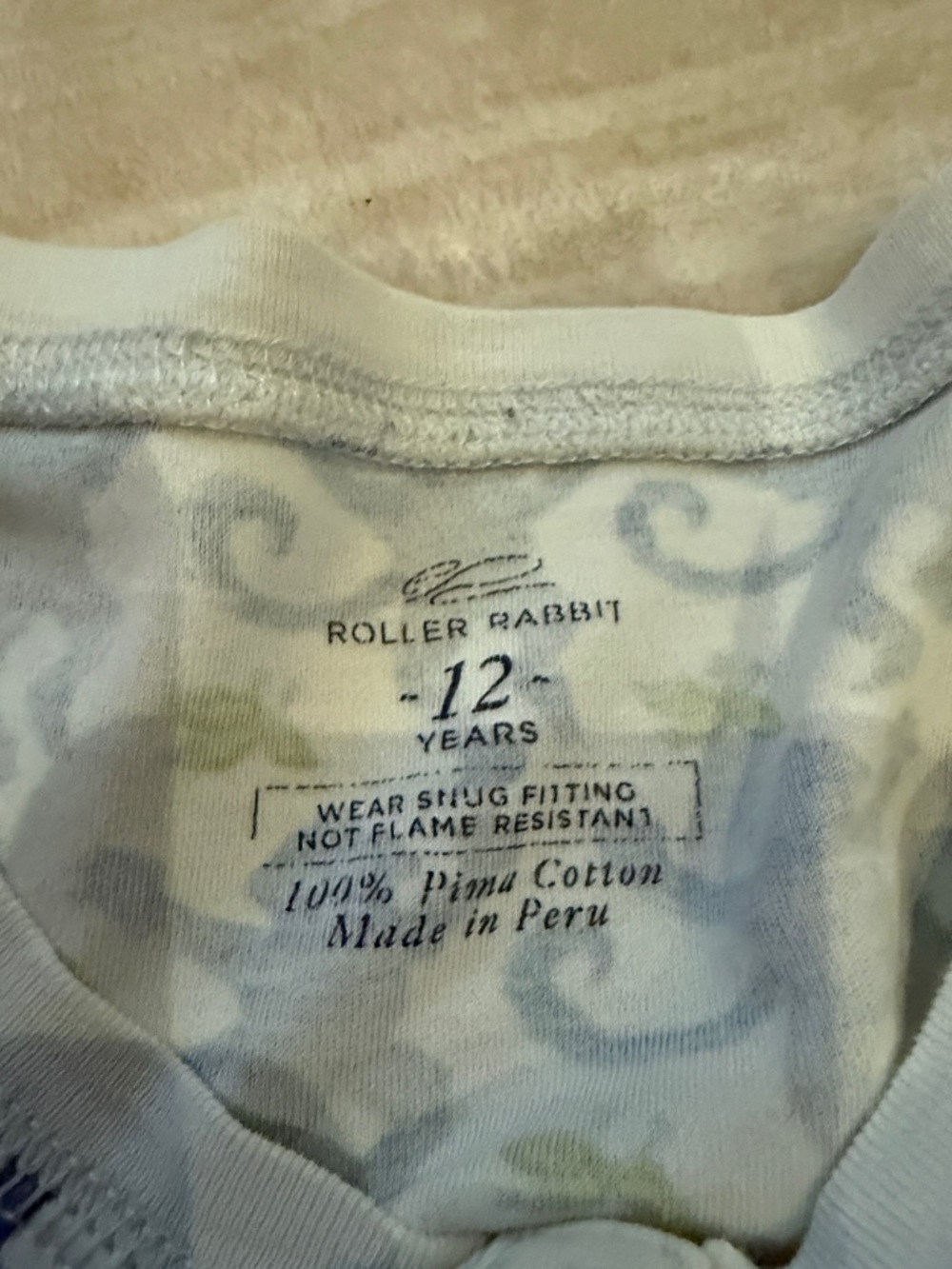 Roller Rabbit pajamas - Picture 2 of 2